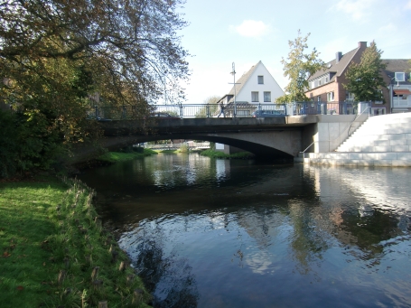 Goch : Bahnhofsraße, an der Niers